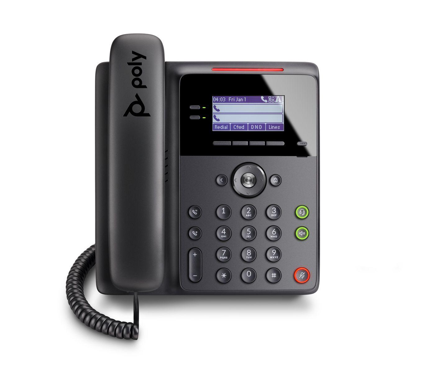 POLY Telefono IP Edge B20 abilitato per PoE (EDGE B20 IP PHONE POE - )