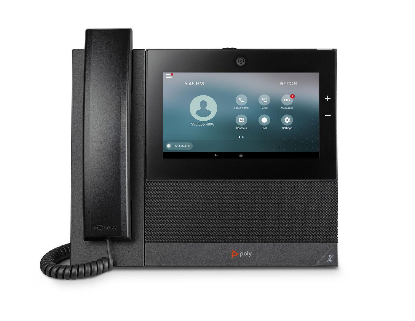 POLY Telefono multimediale aziendale CCX 700 con Open SIP e abilitato per PoE (CCX 700 MEDIA PHONE OPENSIP POE - )