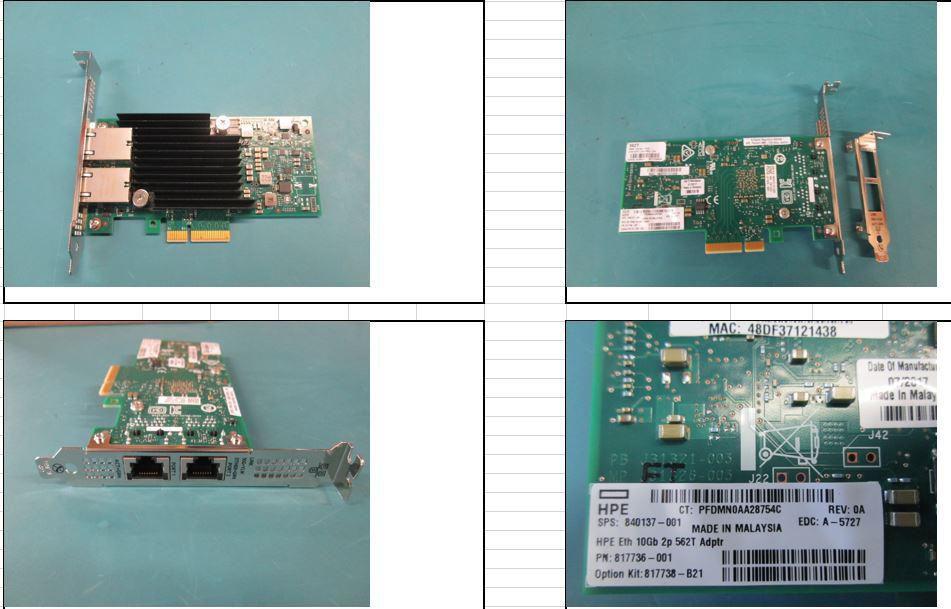 Ethernet 10Gb 2 porte 562T