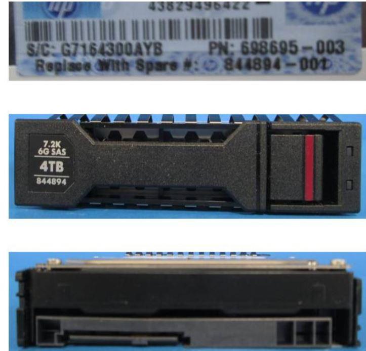 Disco rigido DRV da 4 TB 6G 7,2 K 3,5 SAS
