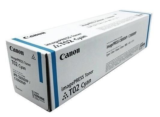 Canon T02 cartuccia toner 1 pz Originale Ciano