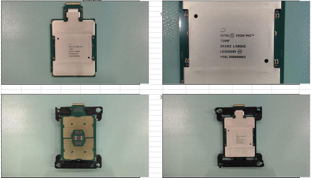 KNL 7290F 72C 1,50G 36M 260W