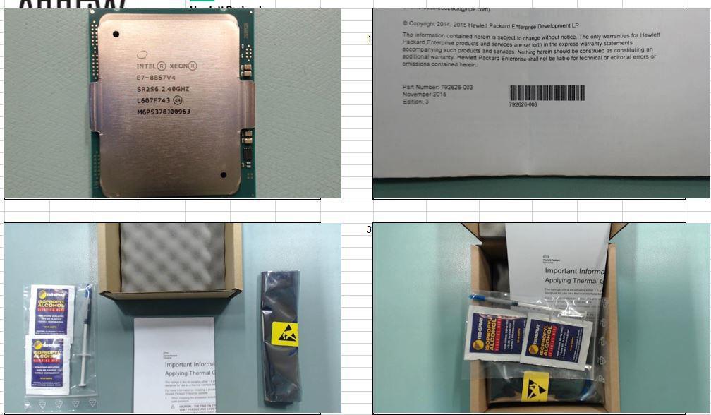 Processore: 2,4 GHZ 45 M/165 W/18 C E7