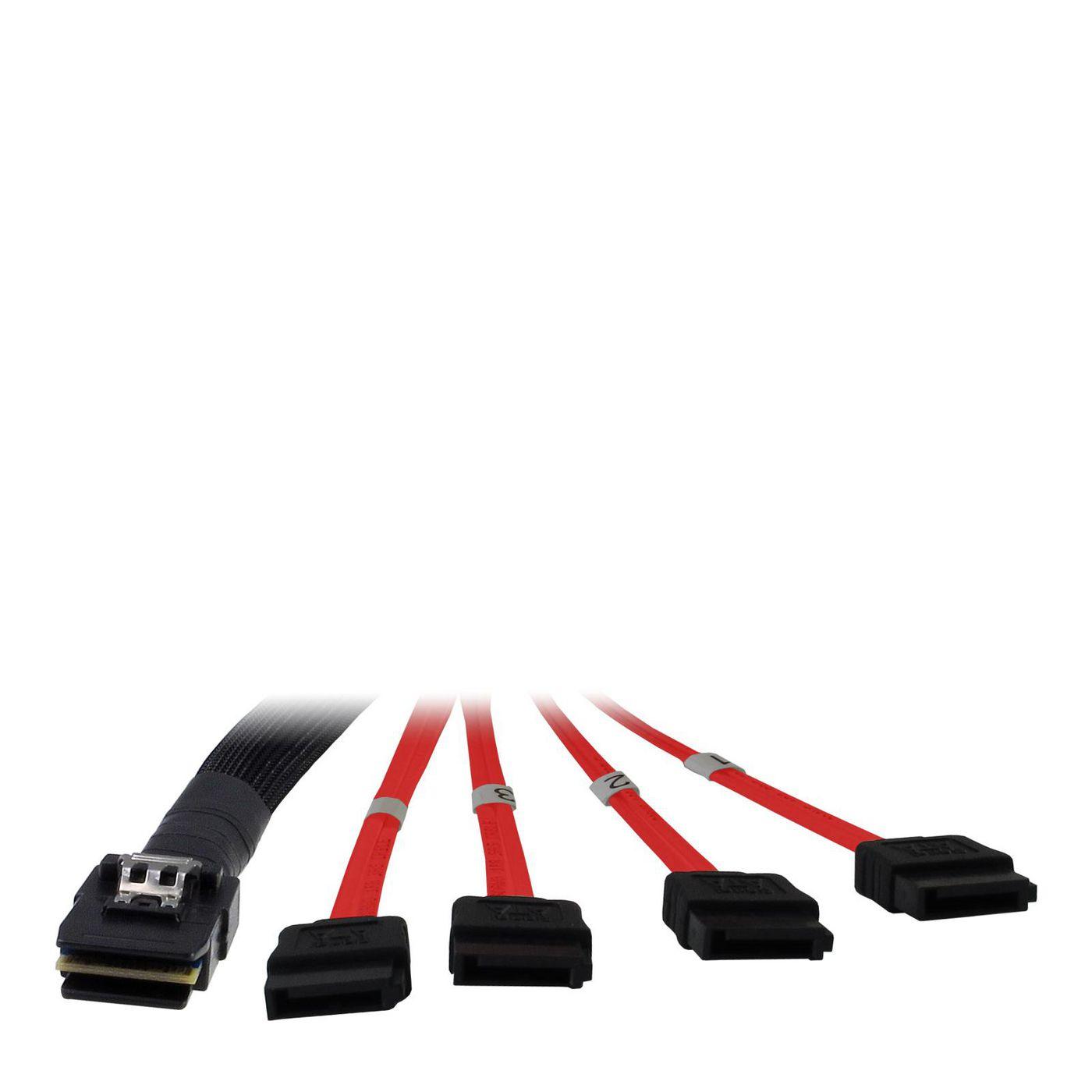 Sff 8087 - 4 X SATA 1M Nero