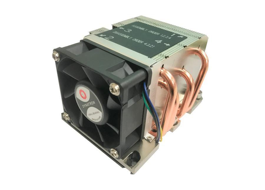 Inter-Tech 88885422 sistema di raffreddamento per computer Processore Refrigeratore 6 cm (Inter-Tech B-5 processor-k?ler - 2U)