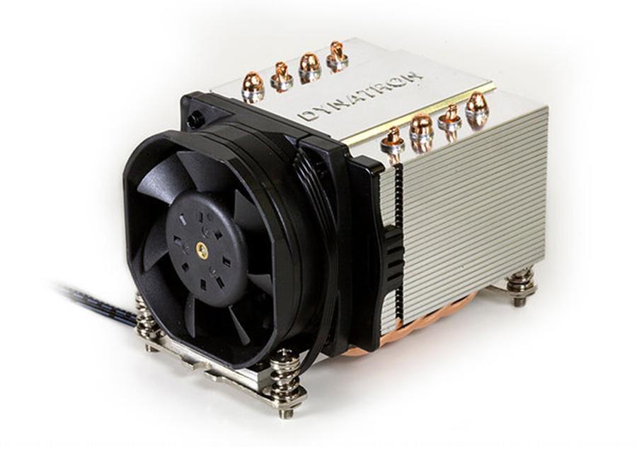 Dynatron A24 sistema di raffreddamento per computer Processore Refrigeratore 6 cm Nero, Argento 1 pz (Dynatron A-24 processor-k