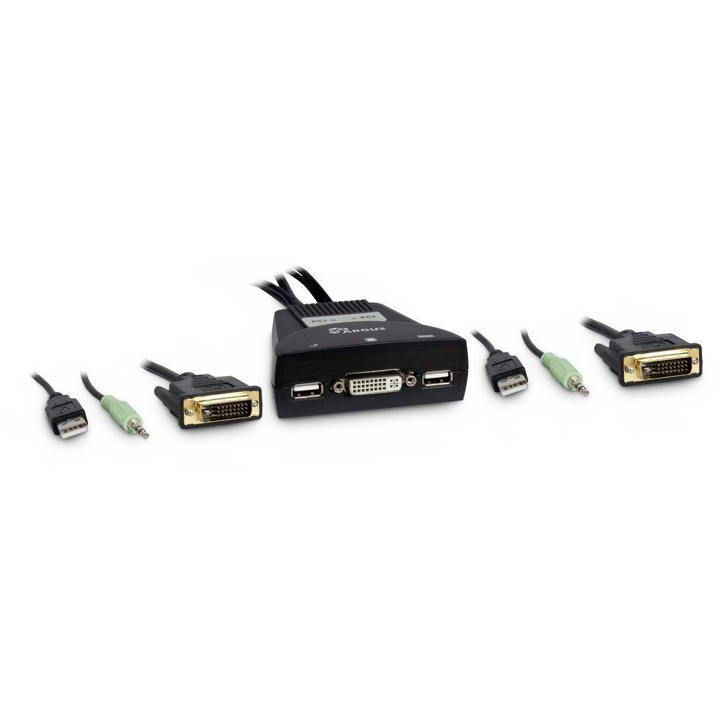 Interruttore Kvm Kvm-Ls-21Da Dvi