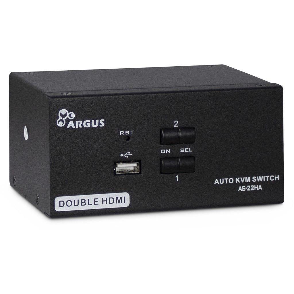 Interruttore KVM As-22Ha Hdmi Nero
