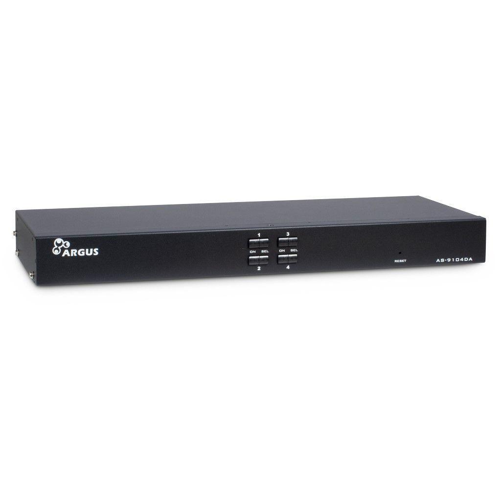 Rack interruttori KVM As-9104Da