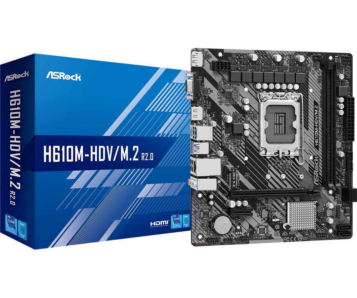 H610M-HDV/M.2 R2.0 Intel H610