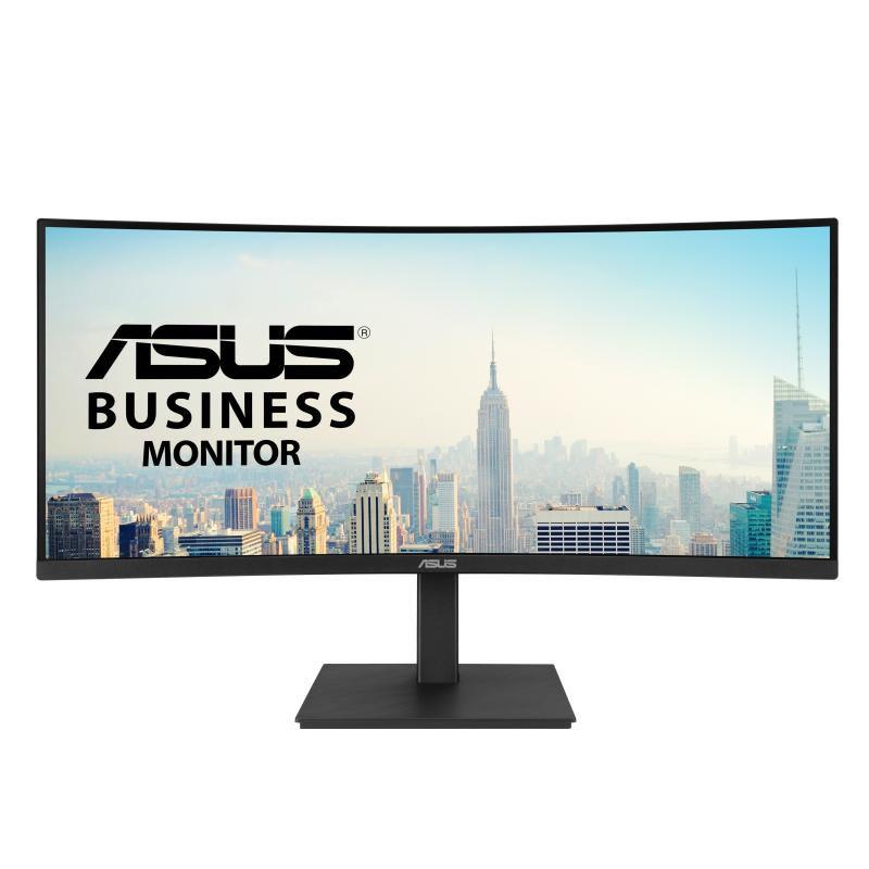 ASUS VA34VCPSN Monitor PC 86,4 cm [34] 3440 x 1440 Pixel Nero (ASUS 34 VA MONITOR SPK CURVED VA34VCPSN)