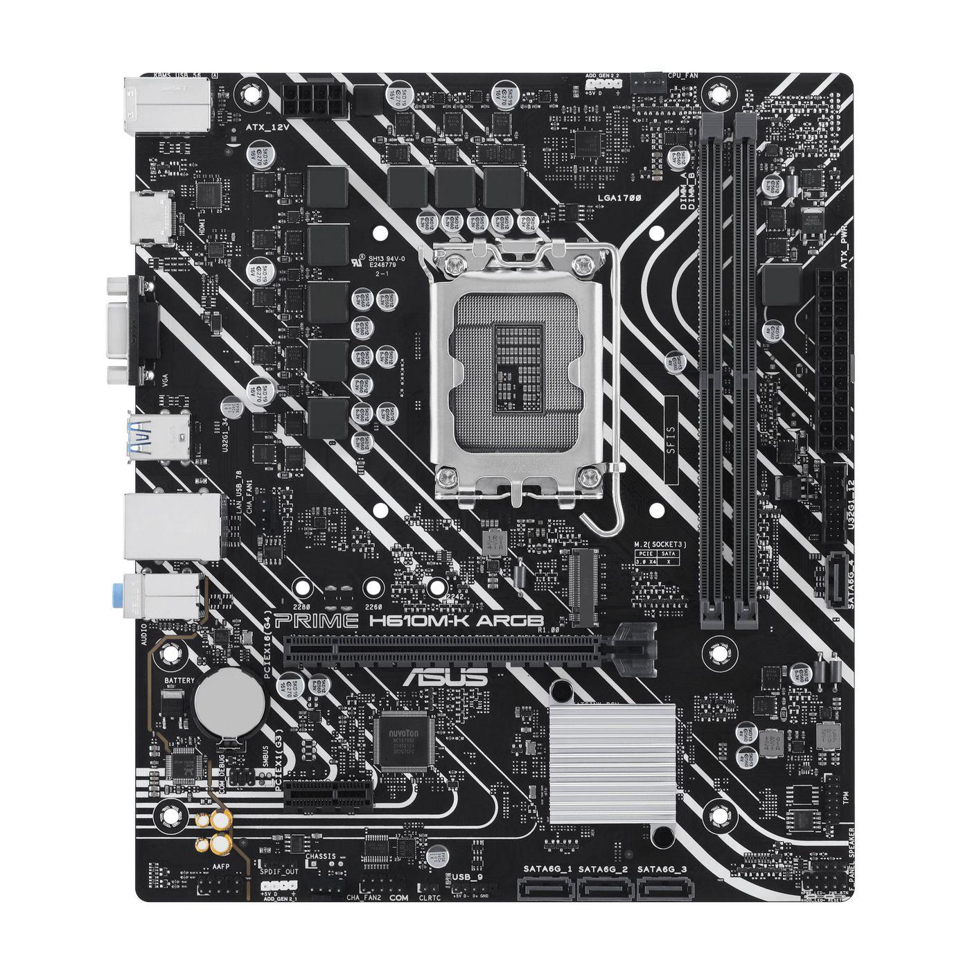Prime H610M-K Argb Intel H610