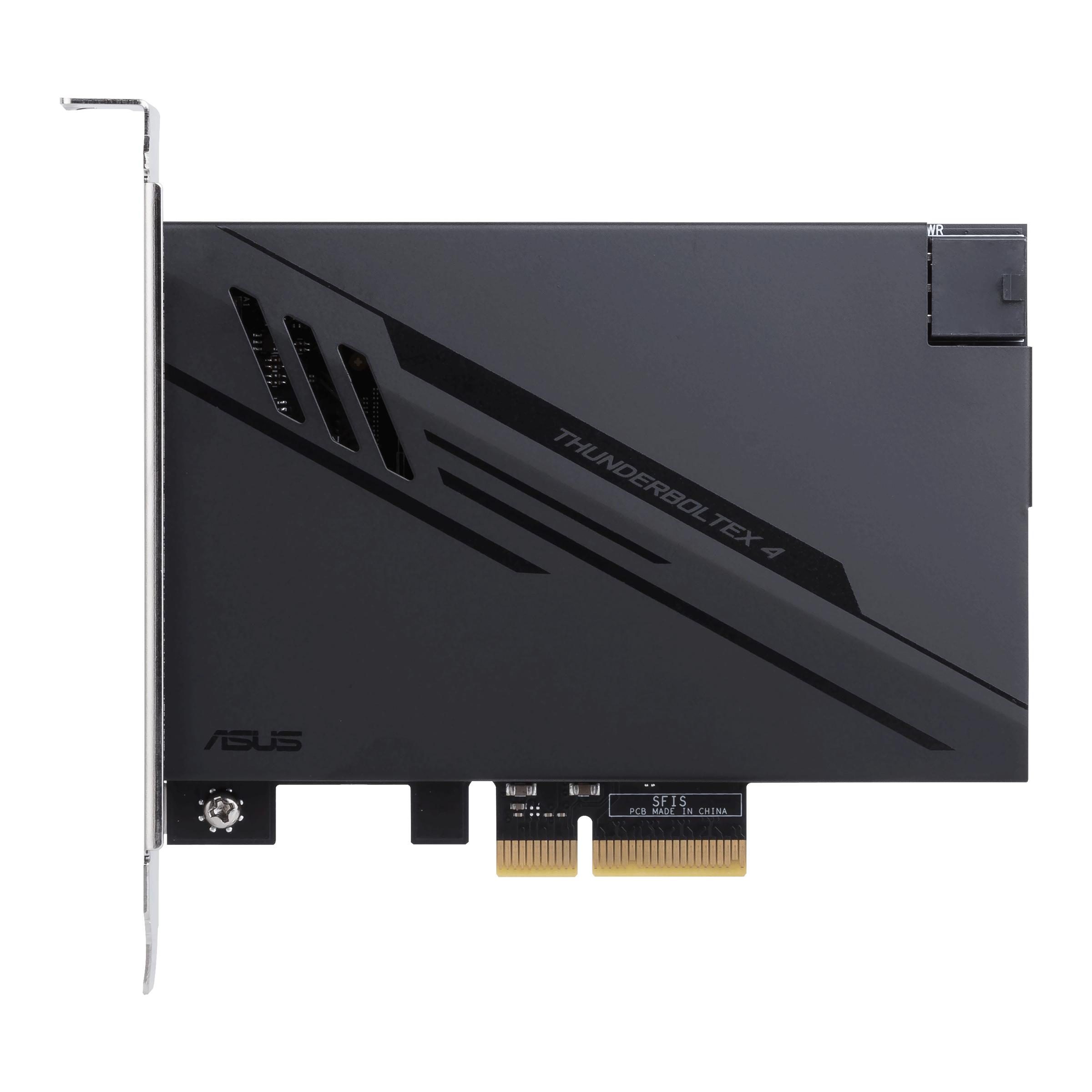 ASUS ThunderboltEX 4 scheda di interfaccia e adattatore Interno Mini DisplayPort, PCIe, Thunderbolt, USB 2.0, USB 3.2 Gen 2 (3.