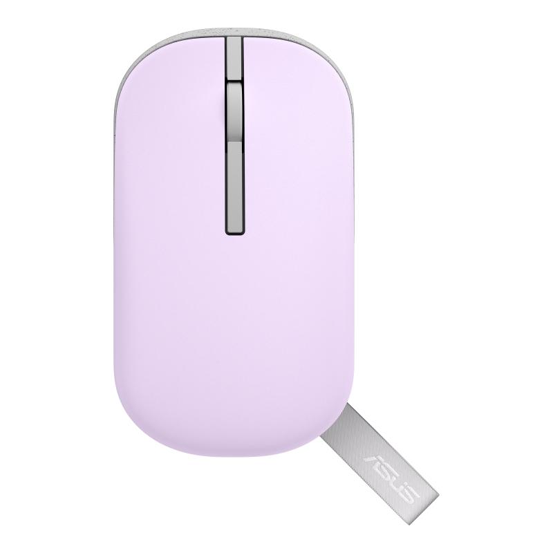 ASUS MD100 mouse Ufficio Ambidestro RF senza fili + Bluetooth Ottico 1600 DPI
