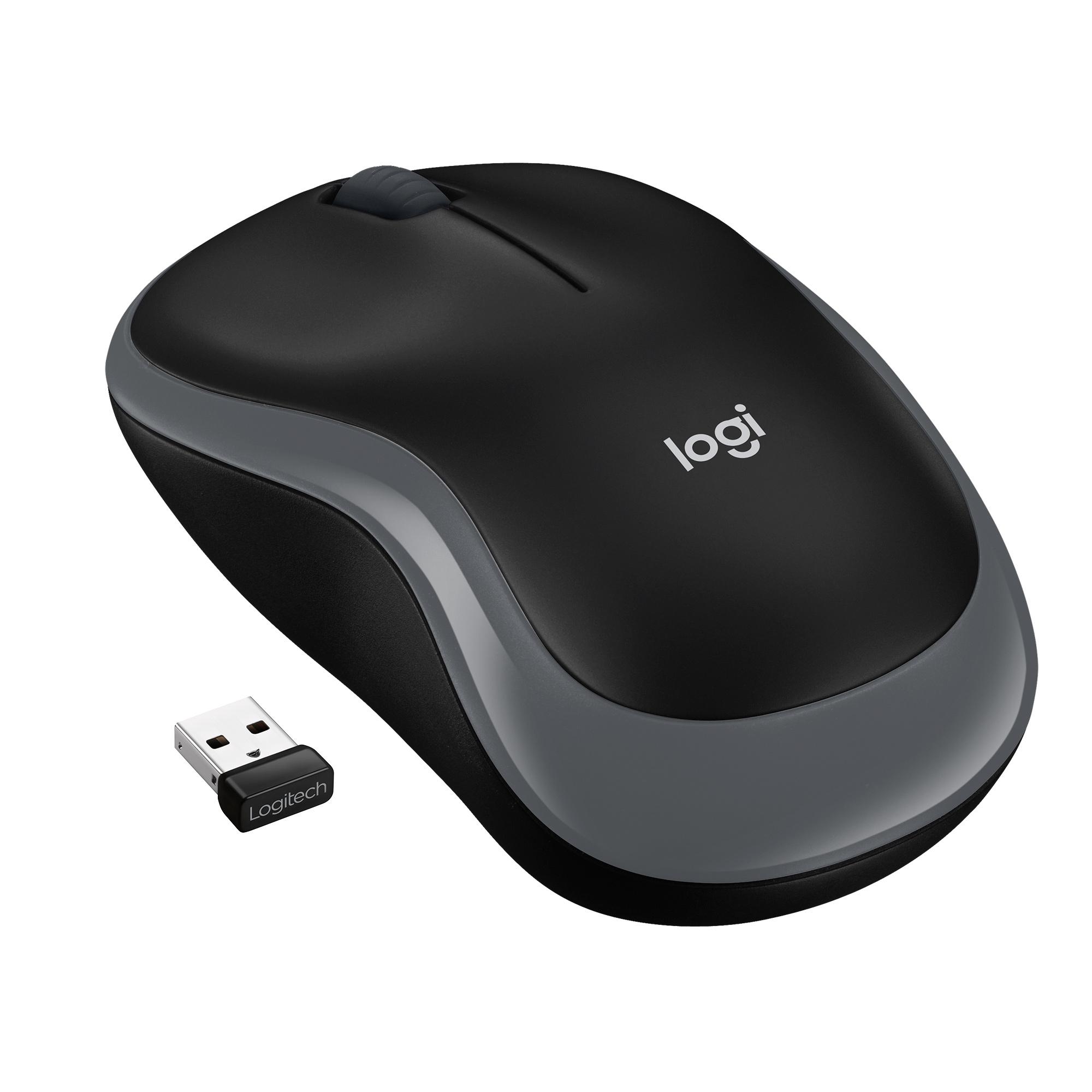 Logitech M185 (Logitech Mouse M185 Wireless Swift Grey INT Deutschland und Osteuropa Verpackung)