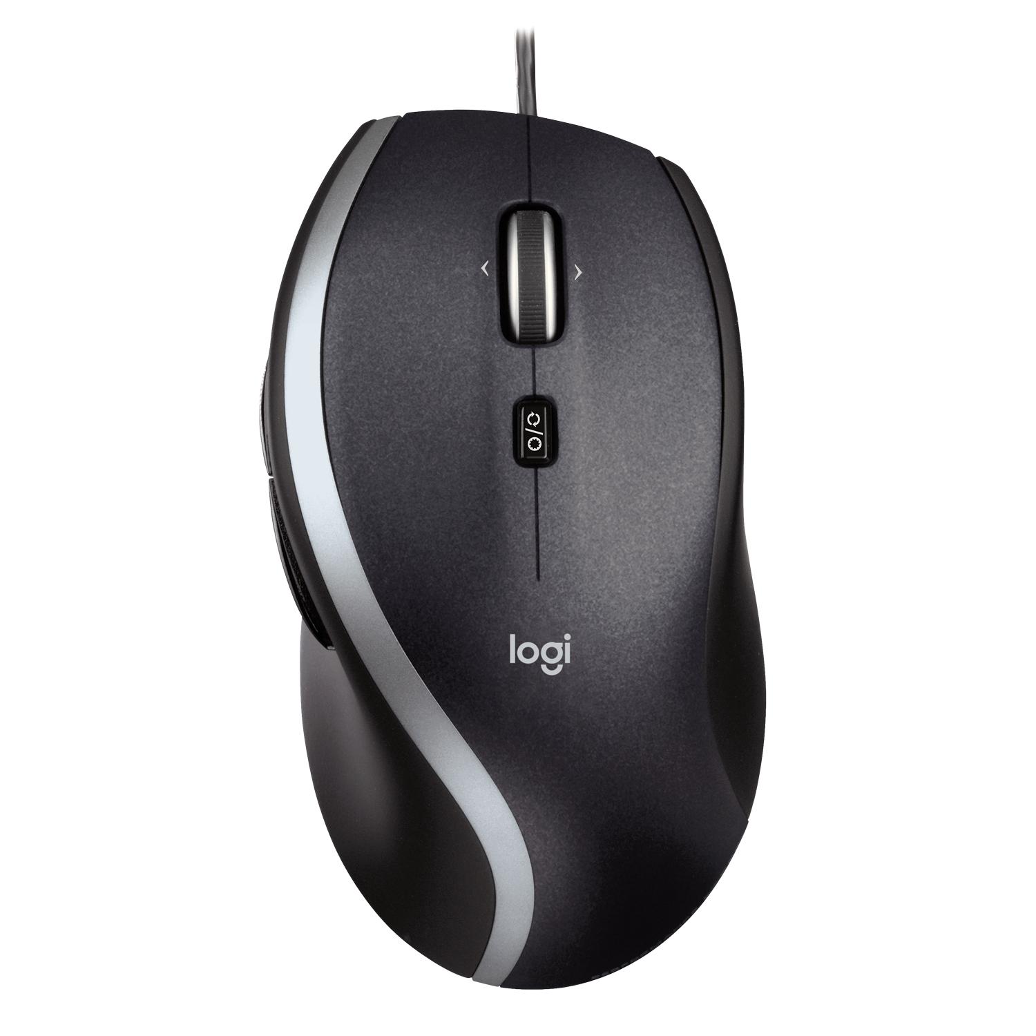 Logitech LGT-M500 (M500S Corded Optical Mouse - Black - Warranty: 24M)