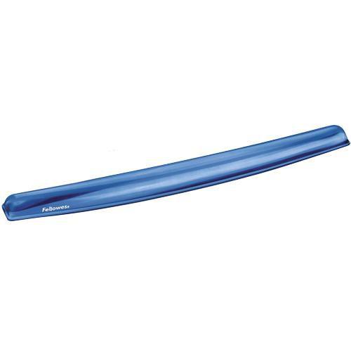 Fellowes 9113709 poggiapolso Blu (Fellowes Crystal Gel Keyboard Wrist Rest Blue 9113709) - Versione UK
