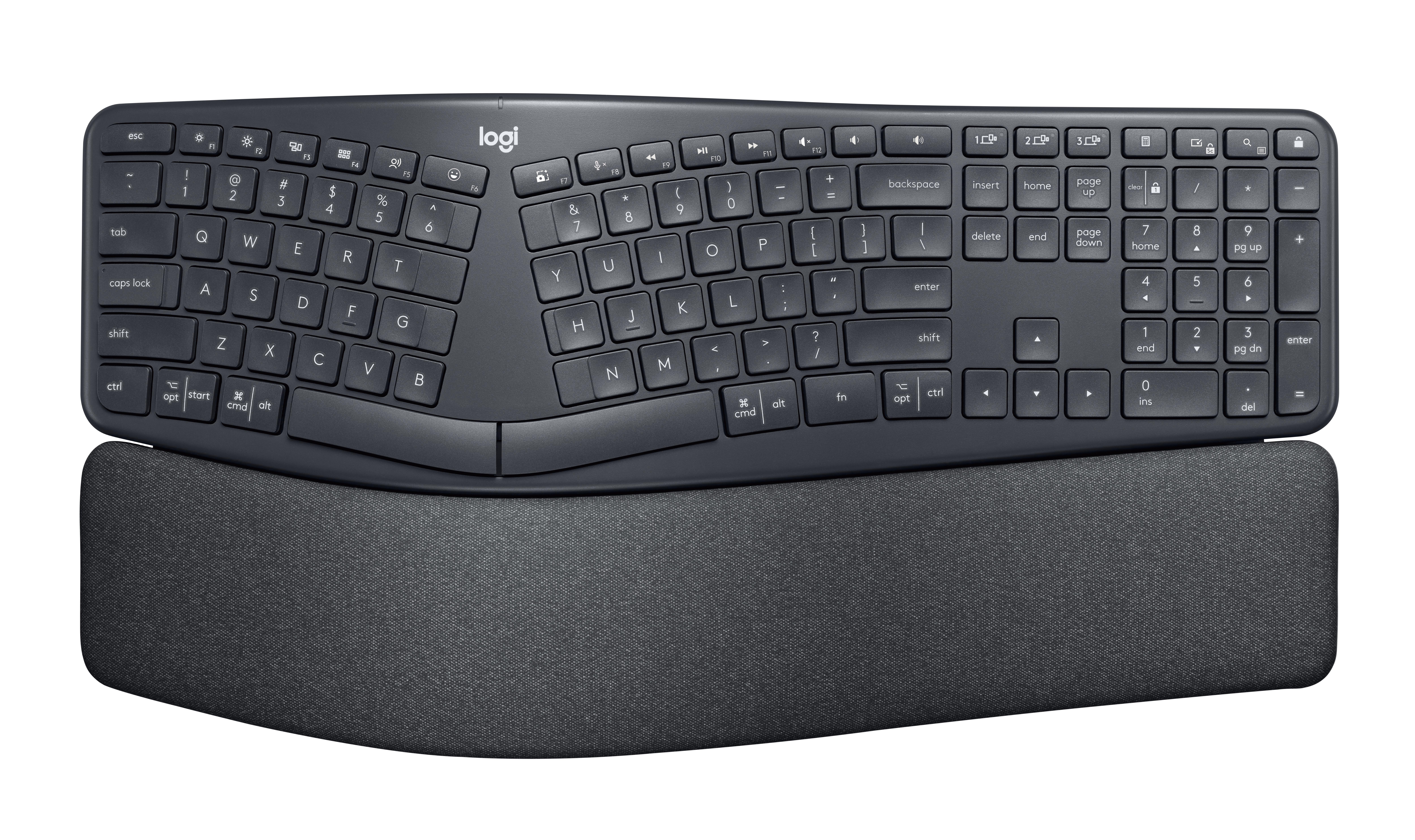 Logitech K860 for Business tastiera Bluetooth AZERTY Francese Grafite
