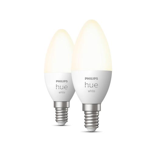 Philips Hue White 2 Lampadine Smart E14 40W