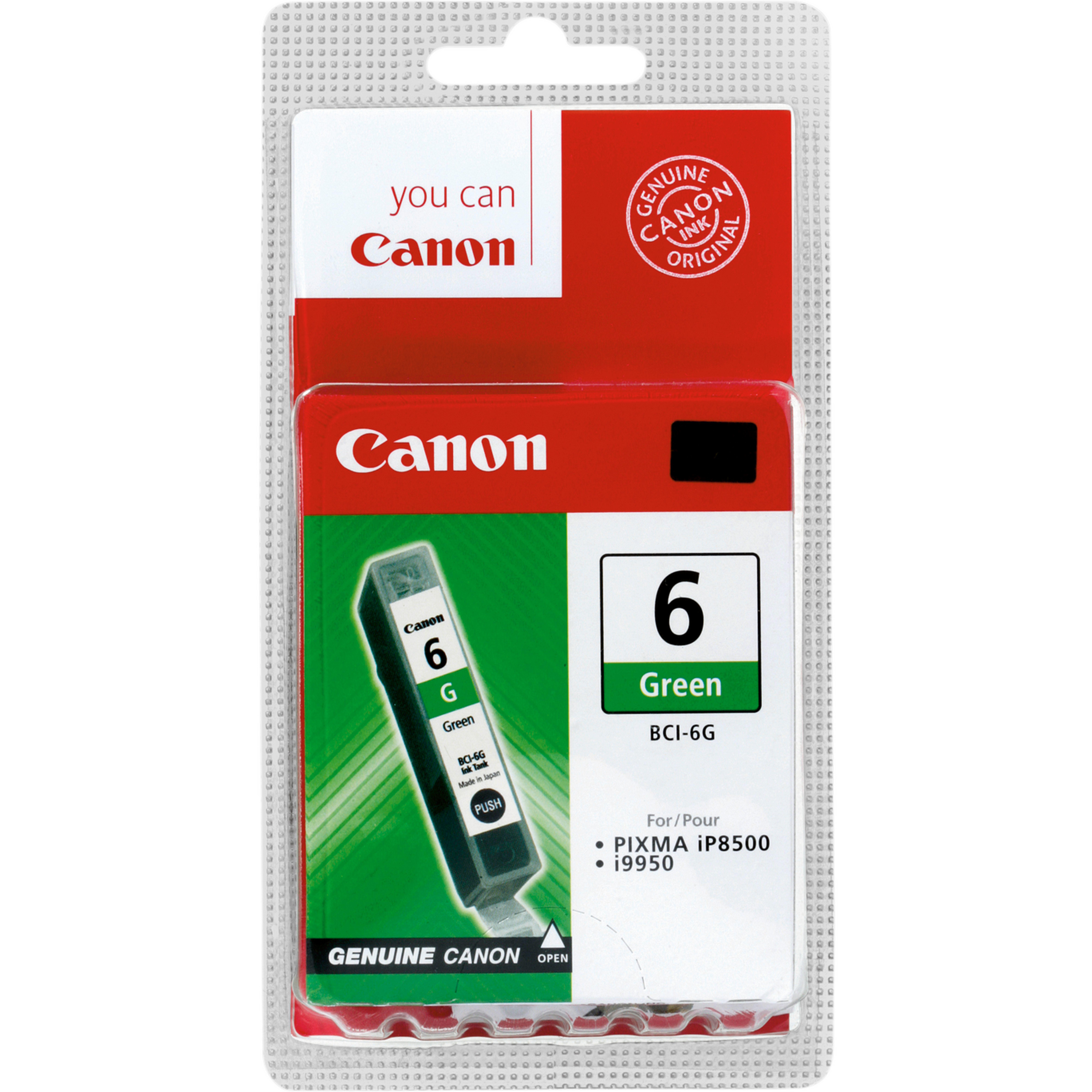 Canon Cartuccia d'inchiostro verde BCI-6G (Canon BCI-6G - gr?n - original - bl?kb)