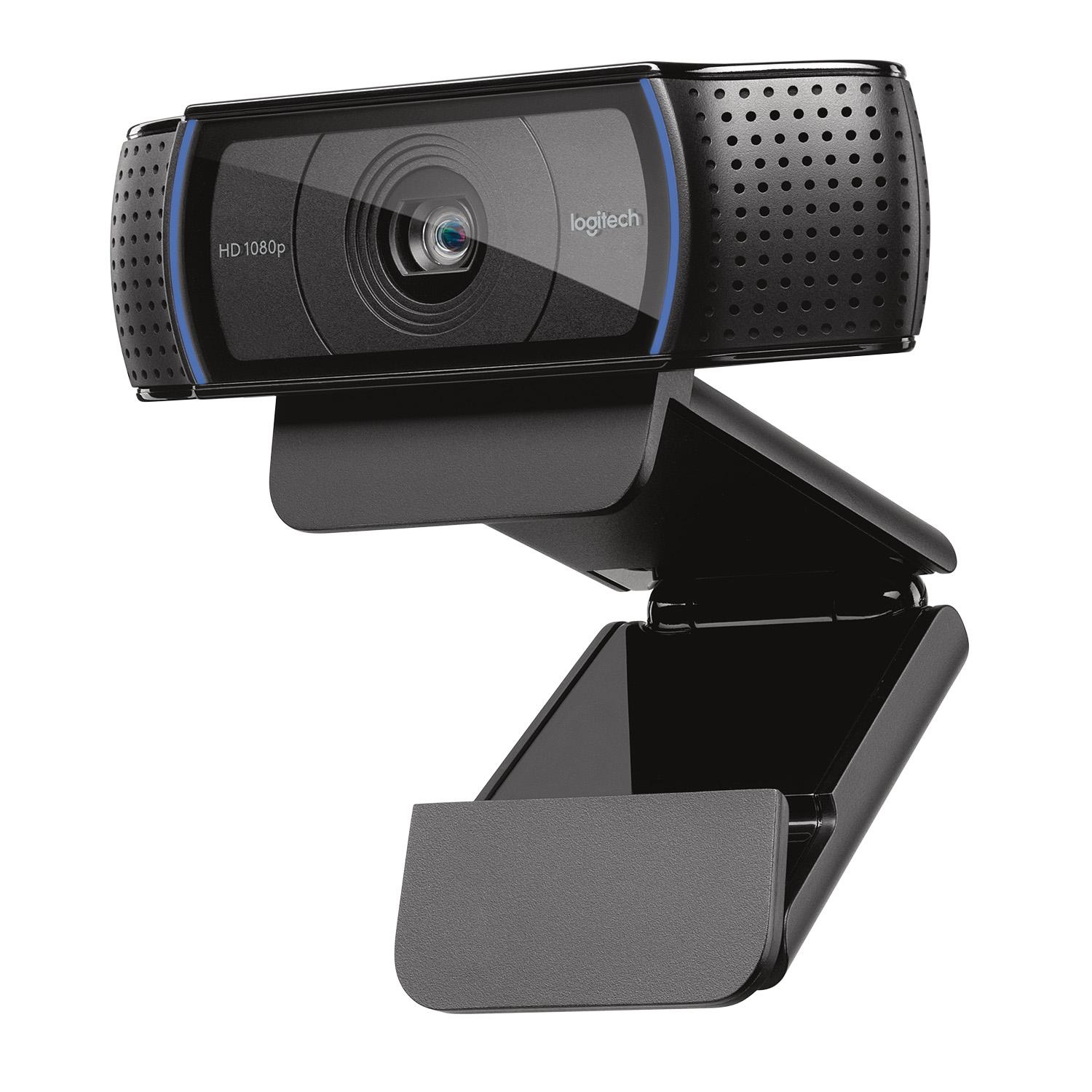 Logitech C920 HD Pro Webcam Videochiamata Full HD 1080p/30fps Audio Stereo Chiaro Correzione Luce HD Funziona con Skype Zoom Fa