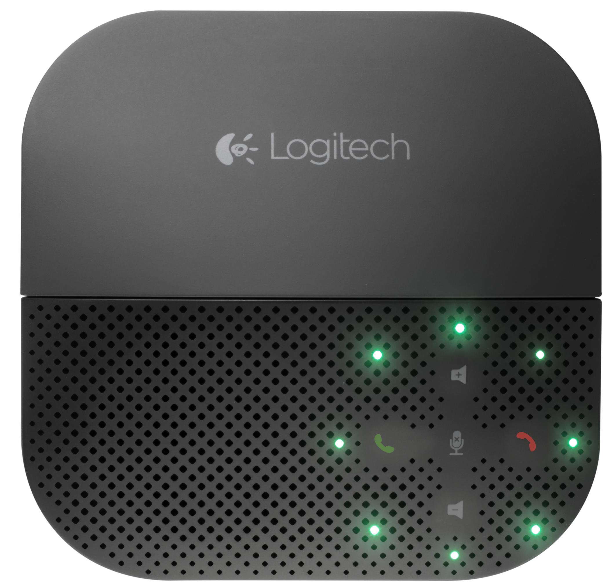 Logitech 980-000742 vivavoce Telefono cellulare USB/Bluetooth Nero (Logitech Mobile Speakerphone P710e -)