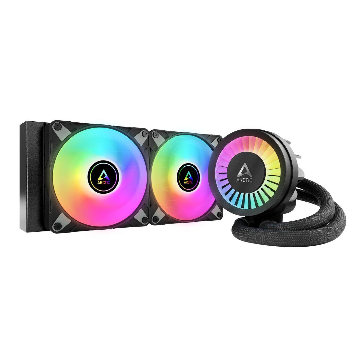 ARCTIC Liquid Freezer III 280 A-RGB Processore Raffreddatore di liquidi tutto in uno 14 cm Nero 1 pz (Arctic Liquid Freezer III