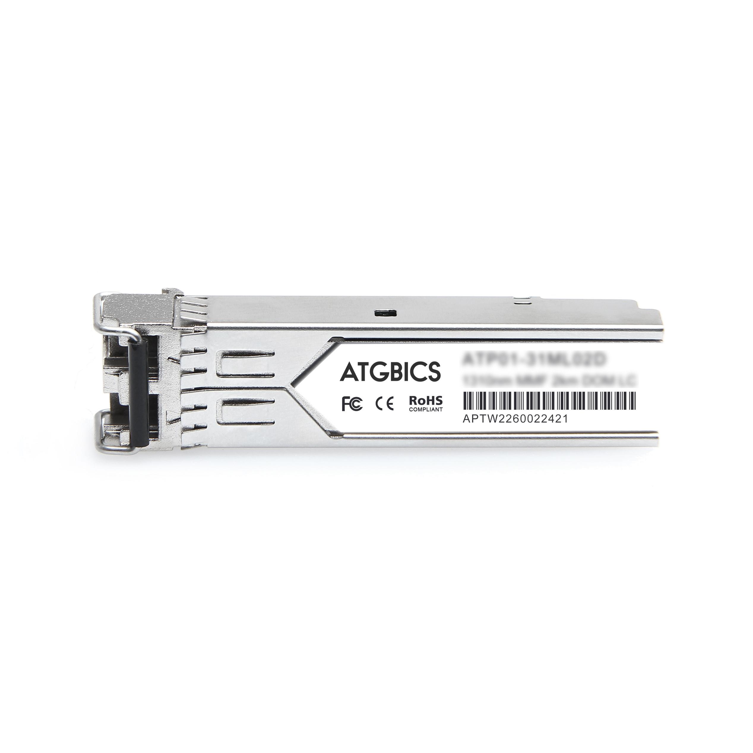 ATGBICS ADB0045-C modulo del ricetrasmettitore di rete Fibra ottica 100 Mbit/s SFP 850 nm (ADB0045 Vertiv Avocent Compatible Tr
