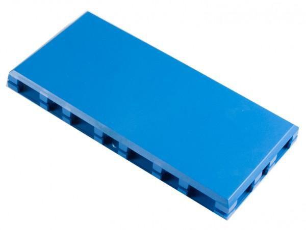 Guscio in plastica ALLNET Brick?R?knowledge 4x2 blu sopra e sotto