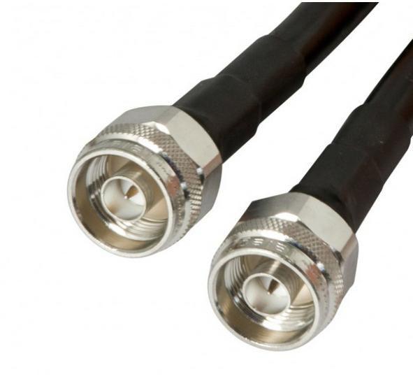 Allnet ALL CAB NM NM1 RG8, antenna cable connectors N-Type male / N-Type male, 1m, RF400