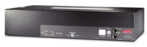 APC Rack ATS, 230V, 32A, IEC309 in, (16)C13 (2)C19 out unitÃ  di distribuzione dell'energia (PDU) Nero