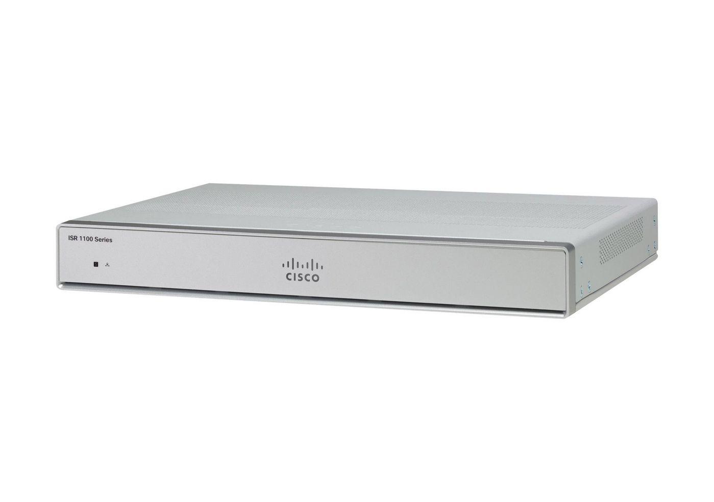 Cisco C1111-4PLTEEA router cablato Gigabit Ethernet Argento (ISR 1100 4P DUAL GE ETHERNET - W/ LTE ADV SMS/GPS EMEA + NA)