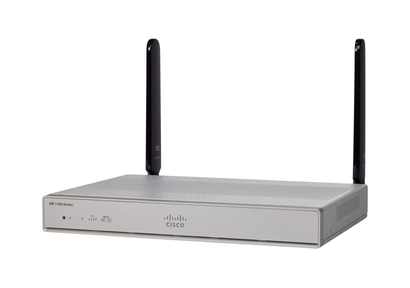 Cisco C1111-8PLTEEA router cablato Gigabit Ethernet Argento (ISR 1100 8P Dual GE SFP Router w LTE Adv SMS GPS EMEA NA)