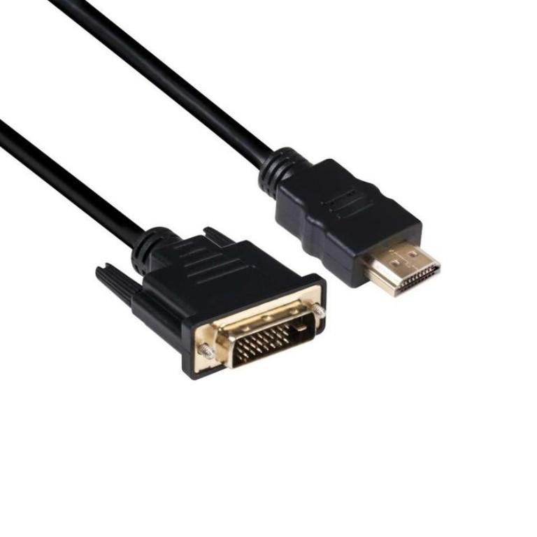 CAVO BIDIREZIONALE DVI-D TO HDMI 2mt