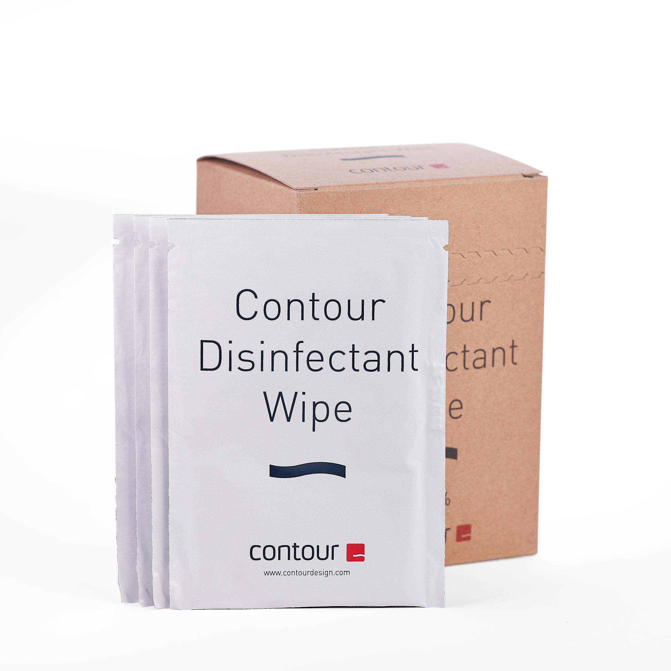 Contour Disinfectant Wipe 20 pack.