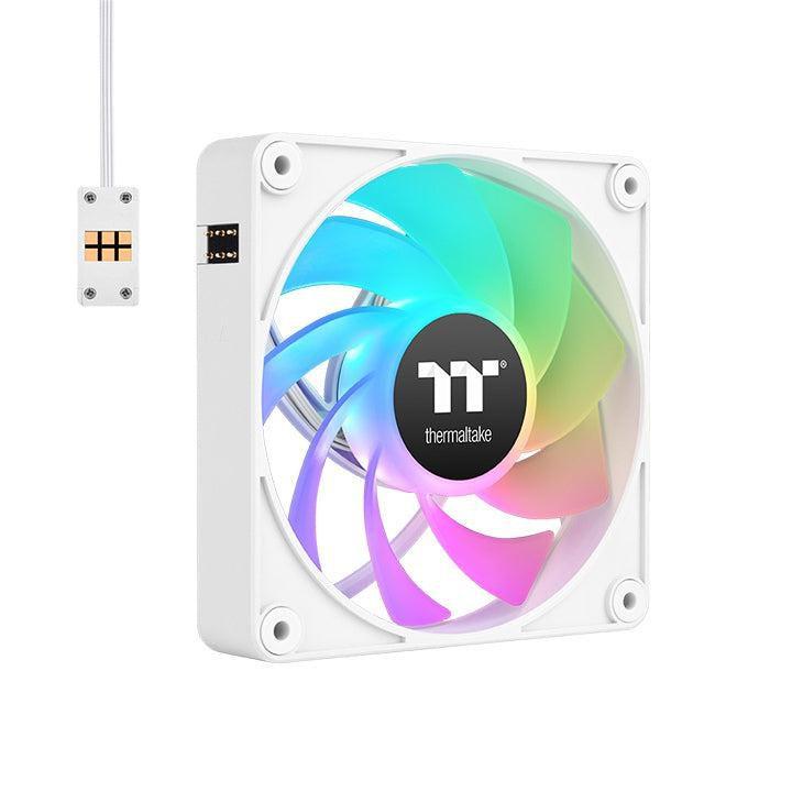Thermaltake CL-F194-PL12SW-A sistema di raffreddamento per computer Case per computer Ventilatore 12 cm Bianco 3 pz (random_AHK