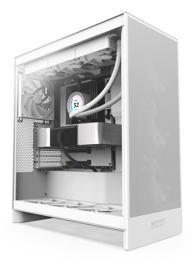 NZXT H7 Flow Midi Tower Bianco (NZXT H7 FLOW MID TOWER CASE WHITE)