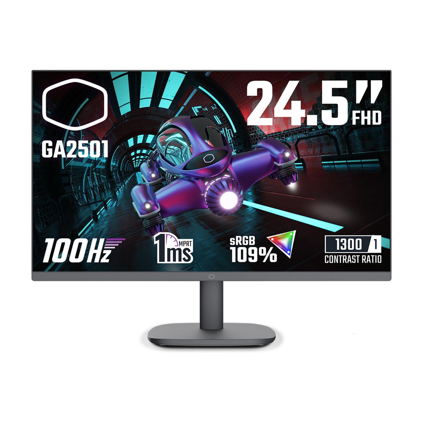 Cooler Master LCD 24 FHD 100Hz CMI-GA2501-EU IPS EU Power cord monitor
