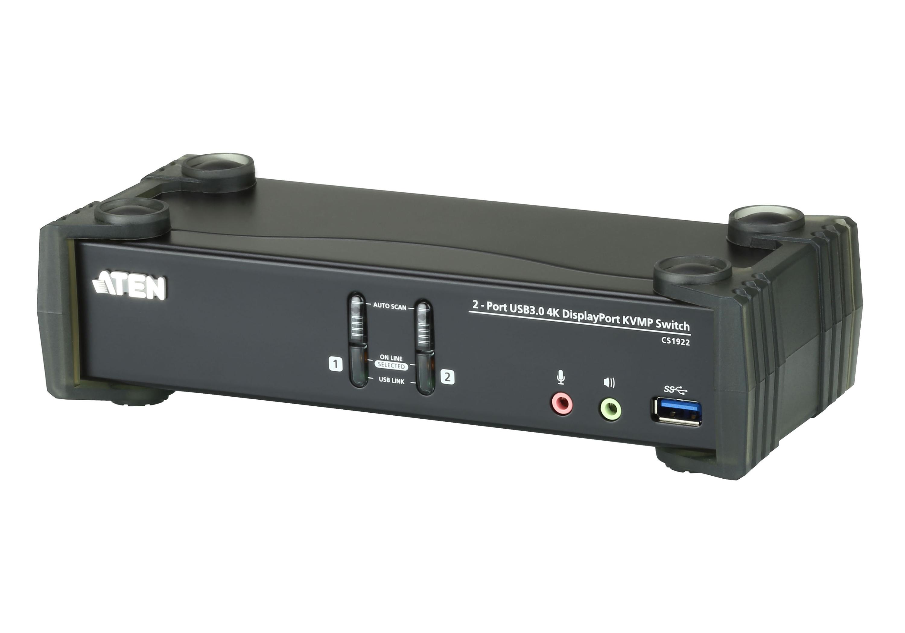 ATEN CS1922 switch per keyboard-video-mouse (kvm) Nero