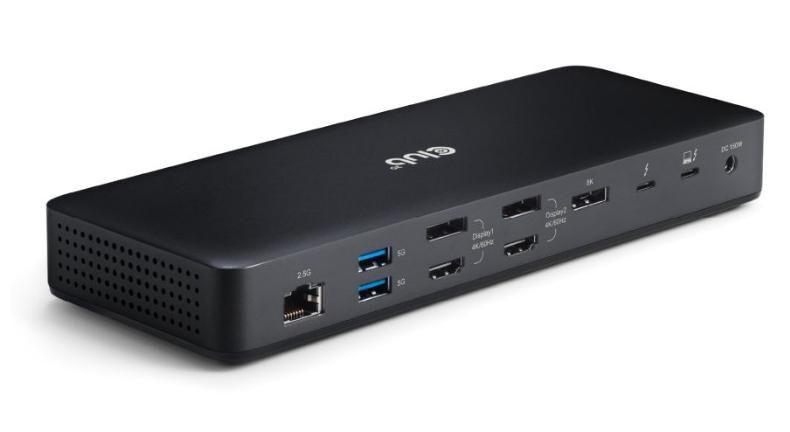 CLUB3D CSV-1583 replicatore di porte e docking station per laptop Cablato Thunderbolt 4 Nero (Club 3D - dockingstation)