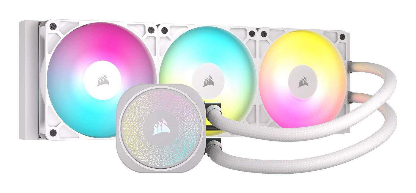 Corsair NAUTILUS 360 RS ARGB Liquid Processore Raffreddatore di liquidi tutto in uno Bianco 1 pz (CORSAIR NAUTILUS 360 RS ARGB