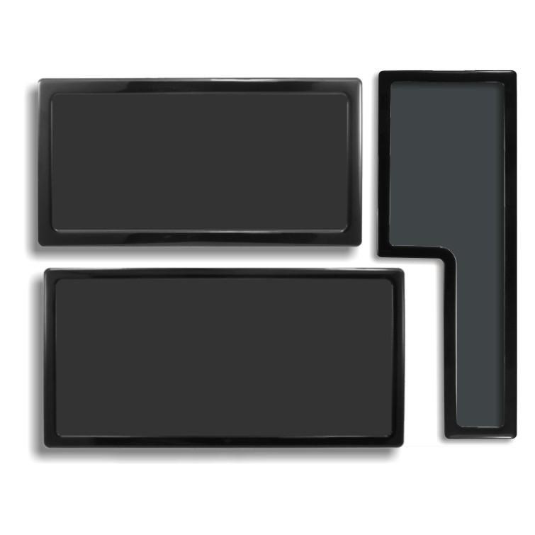 Set di filtri antipolvere Demciflex per Phanteks Enthoo Luxe - nero/nero