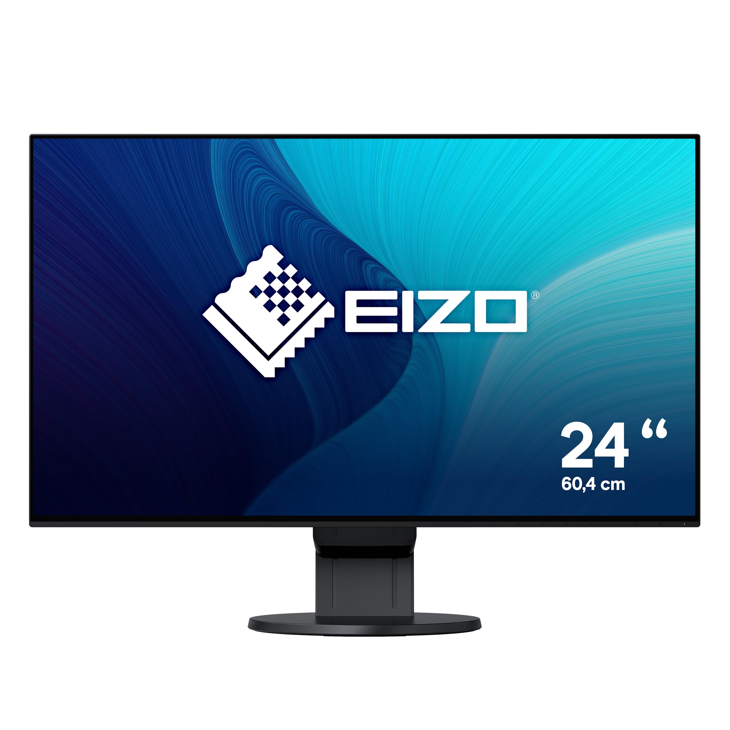 EIZO FlexScan EV2451-BK LED display 60,5 cm [23.8] 1920 x 1080 Pixel Full HD Nero (EV2451 24 MM DP DVI BLK)