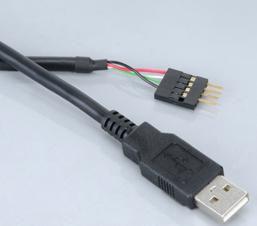 Cavo USB da esterno a interno - 40 cm