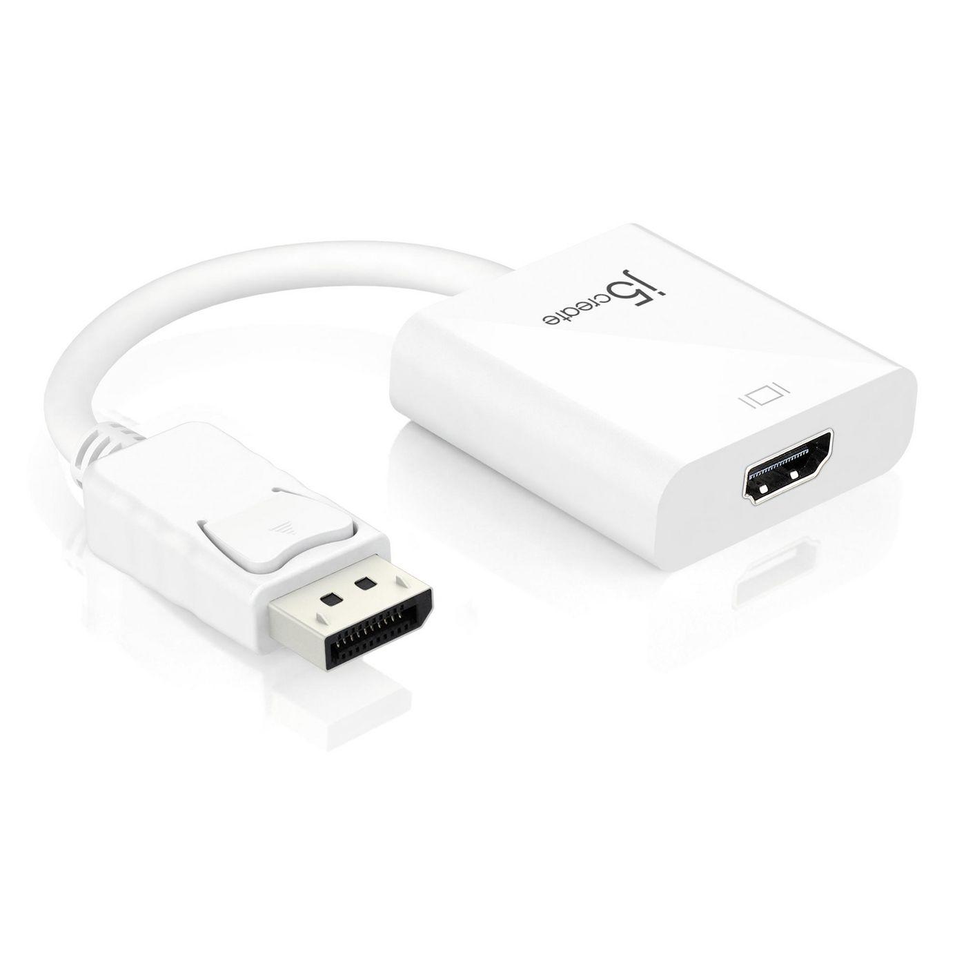 j5create JDA154-N Adattatore da DisplayPort a HDMI (DISPLAYPORT TO HDMI ADAPTER - )