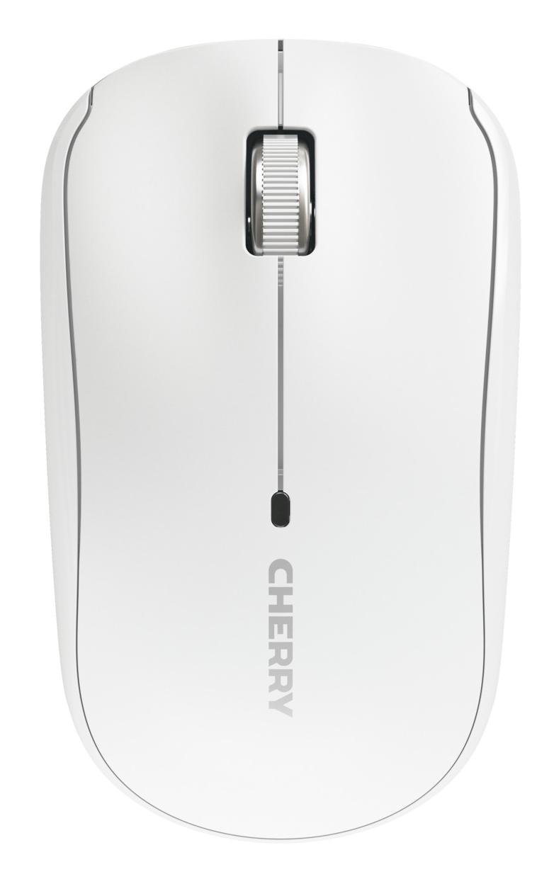 CHERRY MW 2200 (CHERRY Mouse MW 2200 Wireless white 1300 dpi, Silent, Symmetrisch)