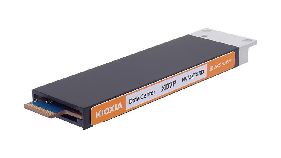 Kioxia XD7P 768 TB E1.S PCI Express 5.0 NVMe BiCS FLASH TLC (KIOXIA XD7P Series - SSD - crittografato - 7680 GB - interno - E1.
