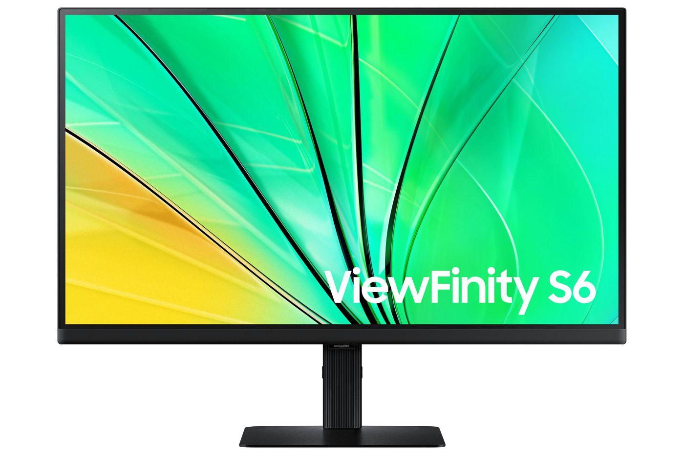 Samsung S60D LED display 686 cm 27 2560 x 1440 Pixel Quad HD Nero (Samsung ViewFinity S6 S27D600EAU skrm)