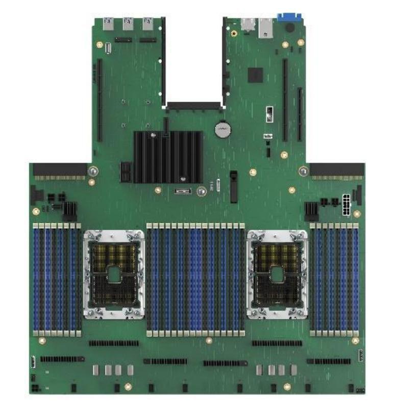 Intel Server Board M50CYP2SB1U Intel C621A LGA 4189 (Y Intel M50CYP2SB1U Mainboard fr 1U Systeme)