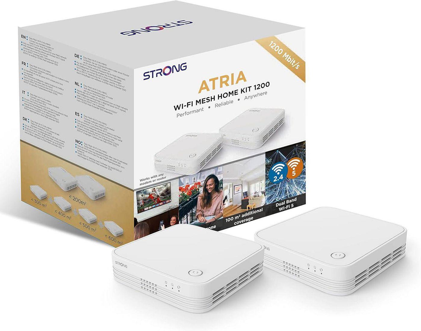 Kit domestico Wi-Fi Mesh 1200 Mesh